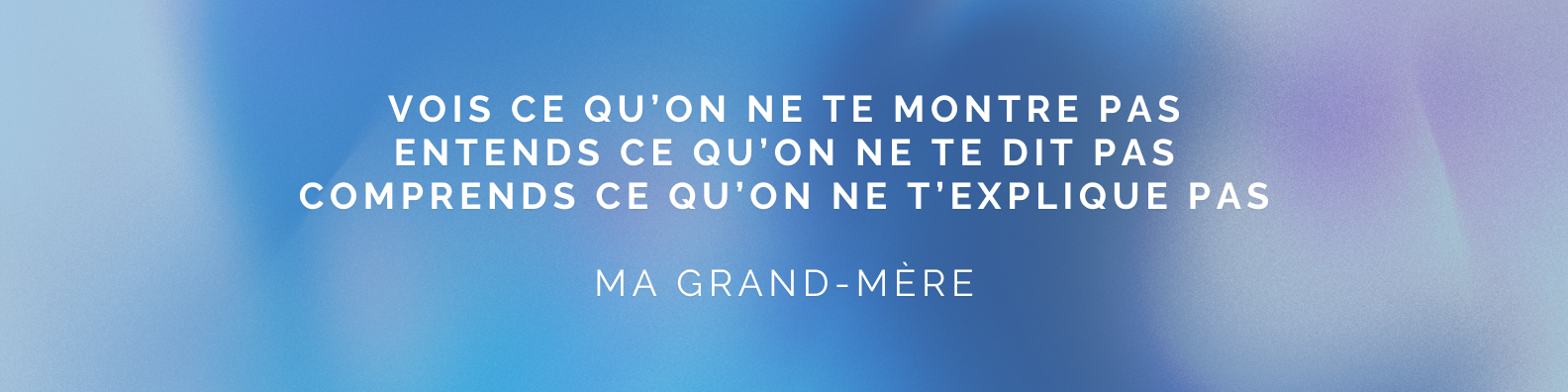 Vois ce qu'on te montre pas